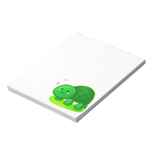 Peaceful Turtle Notitieblok (Linkerzijde)