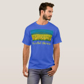Peaceful Ukraine t-shirt (Voorkant volledig)