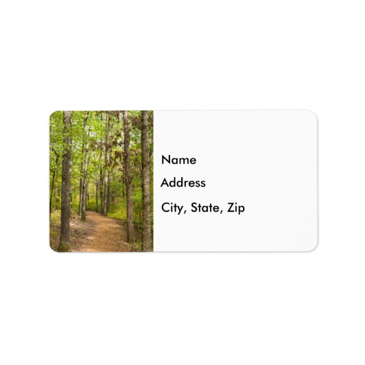 Peaceful Walk Address Label (Voorkant)
