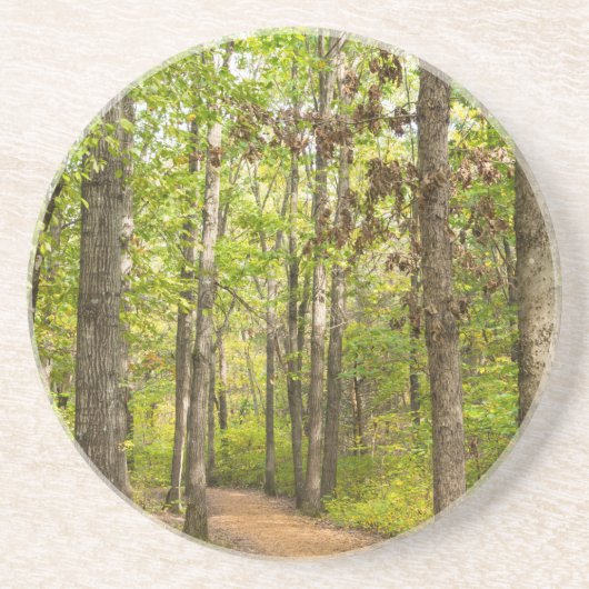 Peaceful Walk Zandsteen Onderzetter (Voorkant)