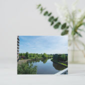 Peaceful Waterside at Wakefield Waterfront Briefkaart (Staand voorkant)