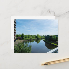 Peaceful Waterside at Wakefield Waterfront Briefkaart