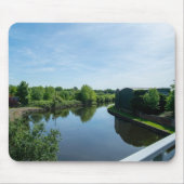 Peaceful Waterside at Wakefield Waterfront Muismat (Voorkant)