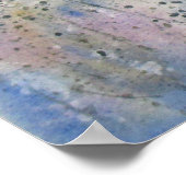 Peaceful Waterverf Landscape Poster (Hoek)