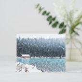 Peaceful Winter (Louise) Briefkaart (Staand voorkant)