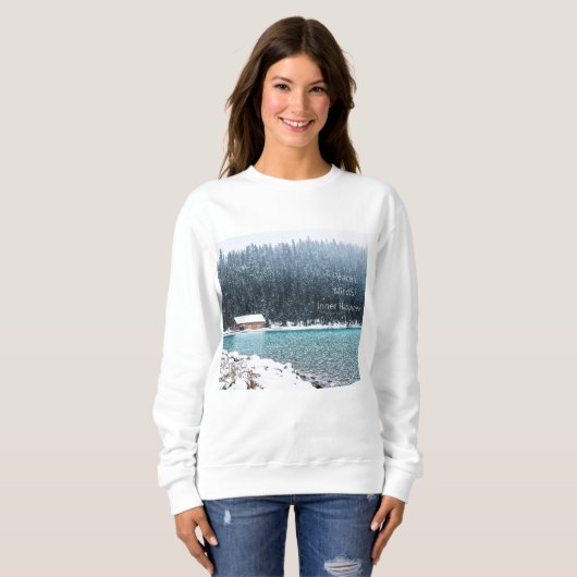 Peaceful Winter (Louise) Trui (Voorkant volledig)