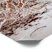 Peaceful Winter Path Poster (Hoek)