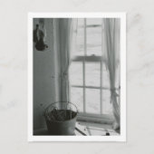 Peaceful Winter Window Briefkaart (Voorkant)