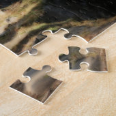 Peaceful Woodland Path Natuur Orton Effect Legpuzzel (Zijkant)