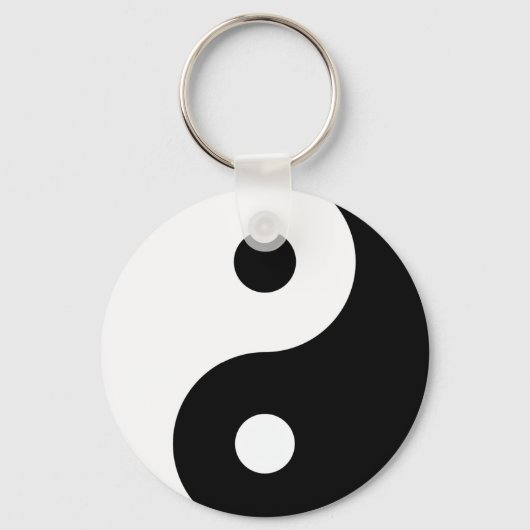 Peaceful Yin Yang Sleutelhanger (Voorkant)