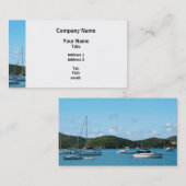 Peaceful Zee St. Thomas Visitekaartje (Voorkant / Achterkant)