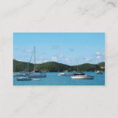 Peaceful Zee St. Thomas Visitekaartje (Achterkant)