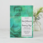 Peaceful Zen Buddha Kaart (Staand voorkant)