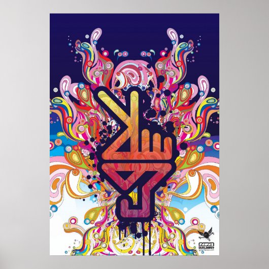 PeaceHand-Poster Poster (Voorkant)