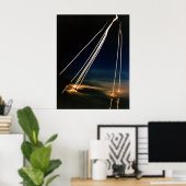 Peacekeeper Intercontinental Ballistic Missiles Poster (Thuiskantoor)