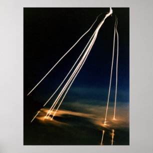 Peacekeeper Intercontinental Ballistic Missiles Poster