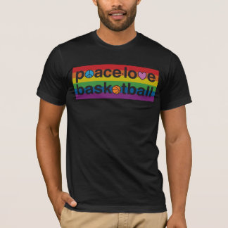 PeaceLoveBasketball PRIDE Amer Apparel Shirt (zwar