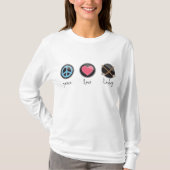 Peacelovehockey T-shirt (Voorkant)