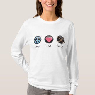 Peacelovehockey T-shirt