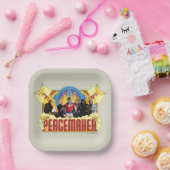 Peacemaker de reeks papieren bordje (Feest)