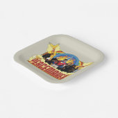 Peacemaker de reeks papieren bordje (Gebogen)