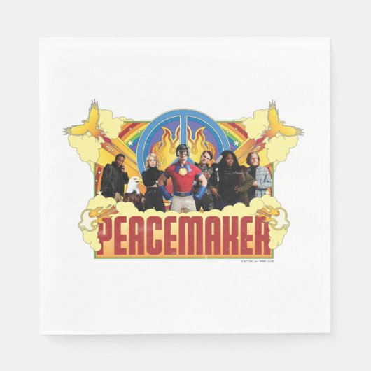 Peacemaker de reeks servet (Voorkant)