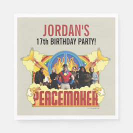 Peacemaker de Series Birthday Napkins Servet