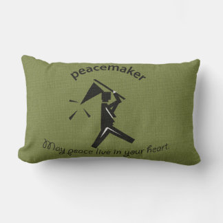 Peacemaker Lumbar Pillow Kussen