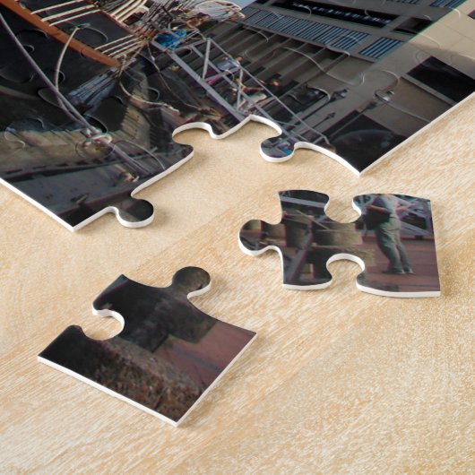 Peacemaker Tall Ship Moored in Savannah GA Legpuzzel (Zijkant)