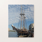 Peacemaker Tall Ship Moored in Savannah GA Legpuzzel (Verticaal)