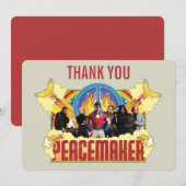 Peacemaker The Series Birthday Dank u Kaart (Voorkant / Achterkant)