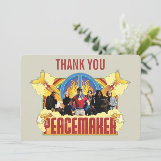 Peacemaker The Series Birthday Dank u Kaart (Staand voorkant)