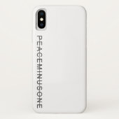 PeaceMinusOne Iphone-draagtas Case-Mate iPhone Case (Achterkant)