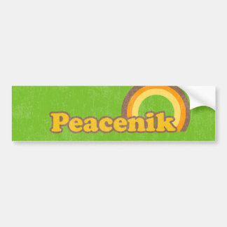 Peacenik Bumpersticker