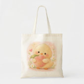 Peach Alma Chick Tote Bag (Voorkant)