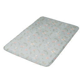 Peach and Blue Dreamweaver Bath Mat