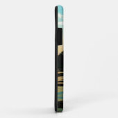 Peach and Blue Sunset op het bergmeer Case-Mate iPhone Case (Achterkant/rechts)