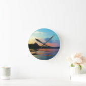 Peach and Blue Sunset op het bergmeer Ronde Klok (Huis)