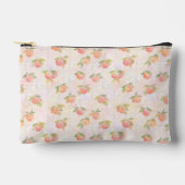Peach and Bow Pattern in Pastel Tones Etui (Voorkant)