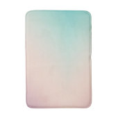 Peach Aqua Tie Dye Ombre Badmat (Voorkant Verticaal)