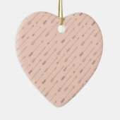 Peach Arrows Keramisch Ornament (Rechts)