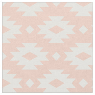 Peach Aztec Stof