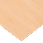 Peach Bamboo wood Grain look Korte Tafelloper (Hoek)