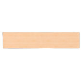 Peach Bamboo wood Grain look Korte Tafelloper (Horizontaal)
