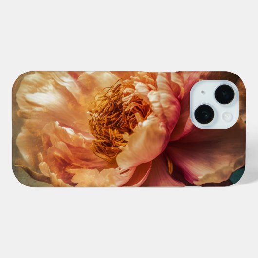 Peach Beauty Case-Mate iPhone Case (Achterkant (horizontaal))