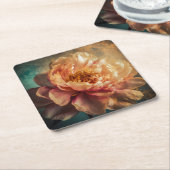 Peach Beauty Kartonnen Onderzetters (Schuin)