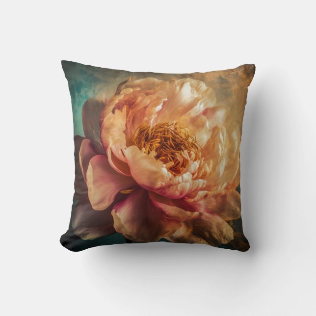 Peach Beauty Kussen (Voorkant)