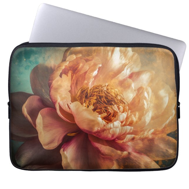 Peach Beauty Laptop Sleeve (Voorkant)