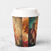 Peach Beauty Papieren Bekers (Links)