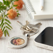 Peach Beauty Sleutelhanger (Zijkant)